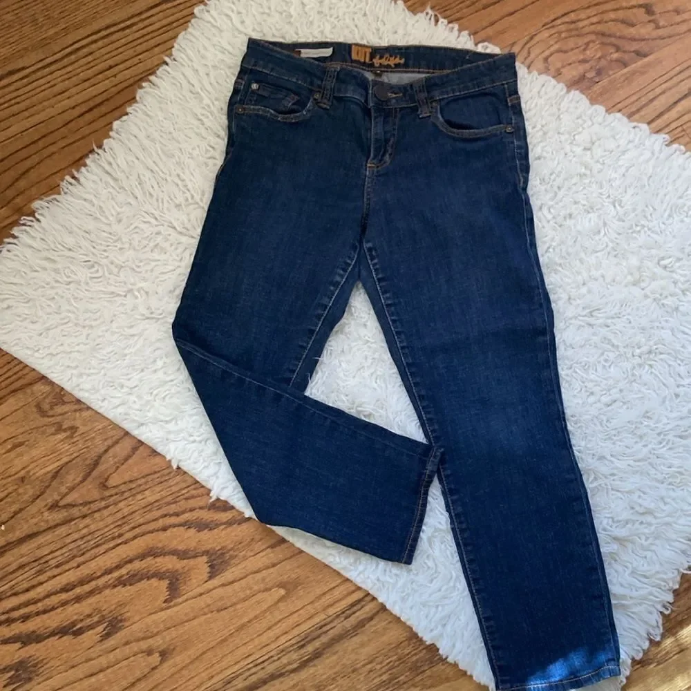 Kut from the Kloth | Kut from the Kloth Bardot Crop Skinny Boyfriend Jeans Sz 2